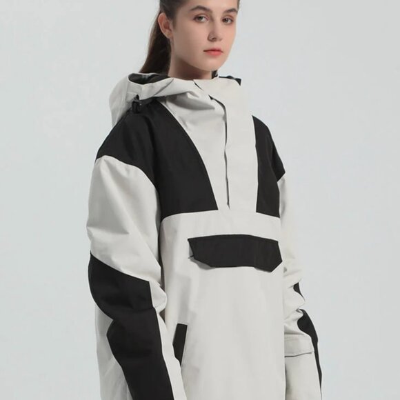 Gsou Snow Women's Color Block Loose Ski Jacket - Picture 3 of 3